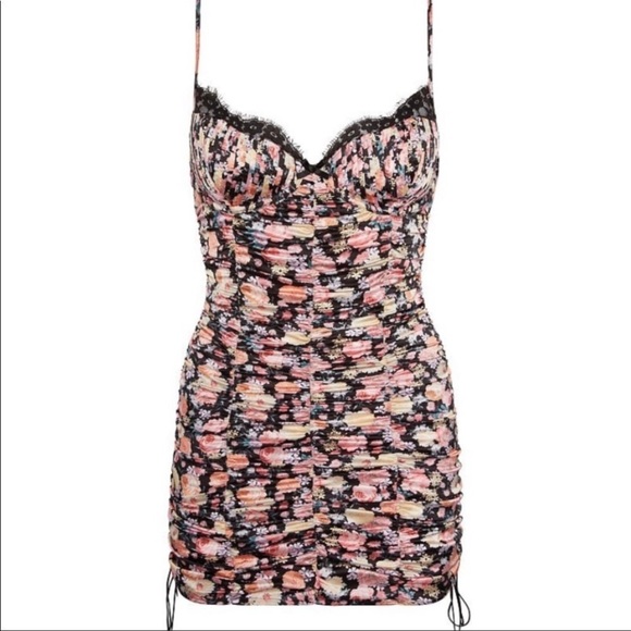 For Love & Lemons Gardenia Mini dress size M NWT - Picture 4 of 7